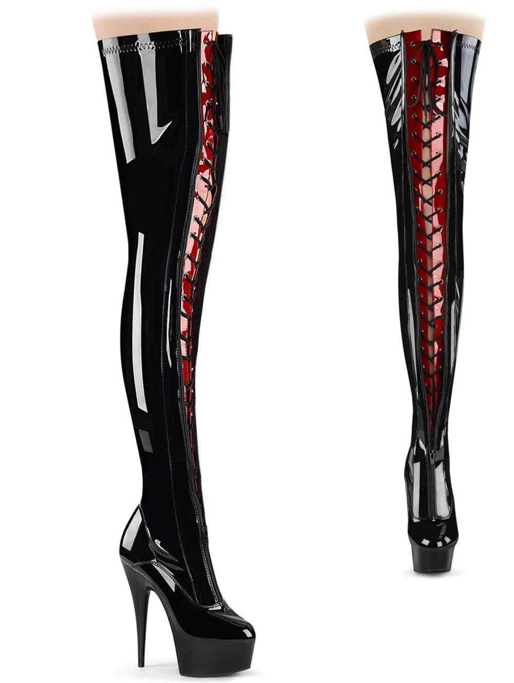 Pleaser Delight - 3027 Thigh High Boot (NWOT)